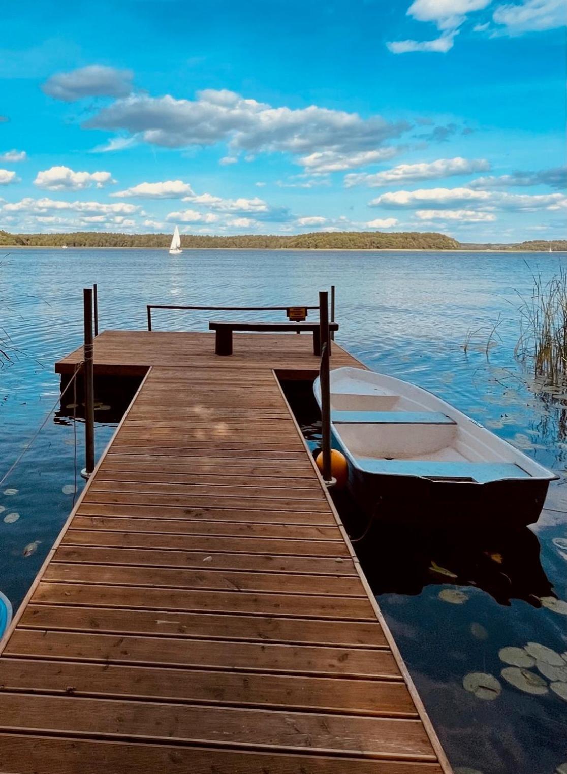 Dom Nad Jeziorem Mazury Pomost Segment 1 Kozin 外观 照片